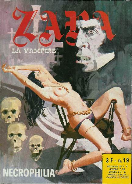 Scan de la Couverture Zara La Vampire n 19